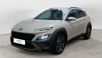 69300 : Hyundai Lyon Nord - Groupe Central Autos - HYUNDAI KONA HYBRID Executive - KONA - Blanc - Automate sequentiel - Essence / Courant électrique
