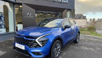 50300 : Hyundai Avranches - GCA - KIA Sportage - Sportage - Bleu Fusion métallisé/Toit noir - Transmission intégrale - Hybride : Essence/Electrique