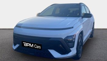 45200 : Hyundai Montargis - BPM Cars - HYUNDAI Kona - Kona - Atlas White/Toit/rétros Black - Traction - Hybride : Essence/Electrique