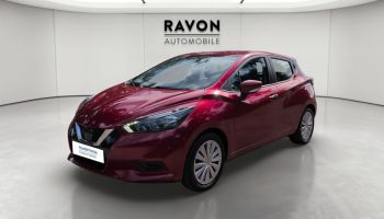 42100 : Hyundai Saint-Etienne - Ravon Automobile - NISSAN MICRA 2021.5 Business Edition - MICRA V - Rouge - Boîte manuelle - Essence sans plomb