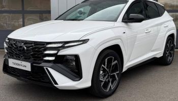 57685 : Hyundai Metz - Theobald Automobiles - HYUNDAI Tucson - Tucson - Serenity White Métal - Traction - Hybride : Essence/Electrique