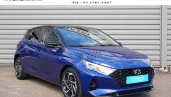 52000 : Hyundai Chaumont - Garage Michel Bazin - HYUNDAI i20 - i20 - Intense Blue Métal/Toit/rétro Black - Traction - Essence/Micro-Hybride