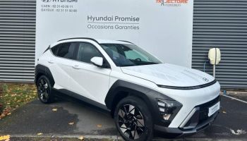 14100 : Hyundai Lisieux - Trajectoire Automobiles - HYUNDAI Kona - Kona - Atlas White - Traction - Hybride : Essence/Electrique