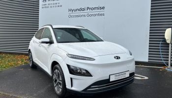14100 : Hyundai Lisieux - Trajectoire Automobiles - HYUNDAI Kona - Kona - Atlas White Métal - Traction - Electrique