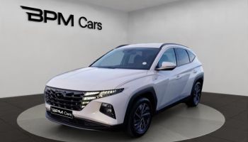 18230 : Hyundai Bourges - BPM Cars - HYUNDAI Tucson - Tucson - Serenity White Métal - Traction - Essence/Micro-Hybride