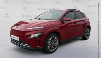 67800 : Hyundai Strasbourg - HESS Automobile - HYUNDAI Kona - Kona - Sunset Red Métal - Traction - Electrique