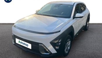 75013 : Hyundai Paris 13 - BPM Cars - HYUNDAI Kona - Kona - Atlas White - Traction - Hybride : Essence/Electrique