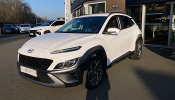 49070 : Hyundai Angers - Oceane Automobiles - HYUNDAI KONA HYBRID Creative - KONA - Blanc - Automate sequentiel - Essence / Courant électrique
