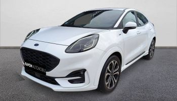42100 : Hyundai Saint-Etienne - Ravon Automobile - FORD PUMA ST-Line - PUMA (09/2019-02/2024) - Blanc - Automate sequentiel - Essence sans plomb
