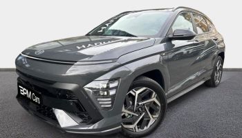 92250 : Hyundai La Garenne-Colombes - BPM Cars - HYUNDAI Kona - Kona - Ecotronic Gray prl mtl/Toit/rétros Black - Traction - Hybride : Essence/Electrique