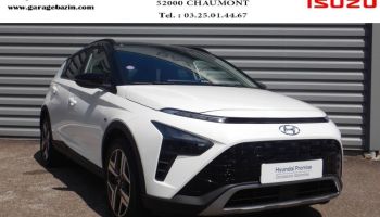 52000 : Hyundai Chaumont - Garage Michel Bazin - HYUNDAI Bayon - Bayon - Polar White/Toit/rétros Black - Traction - Essence/Micro-Hybride