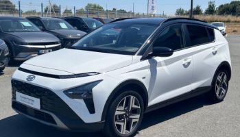49300 : Hyundai Cholet - Océane Auto - HYUNDAI BAYON Creative - BAYON - Blanc - Boîte manuelle - Essence sans plomb