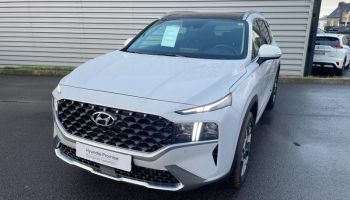 29200 : Hyundai Brest - Iroise Automobiles - HYUNDAI Santa Fe - Santa Fe - Glacier White Métal - Transmission intégrale - Hybride rechargeable : Essence/Electrique