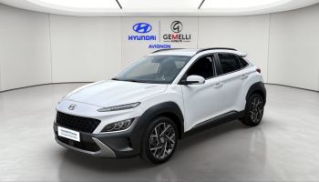 84130 : Hyundai Avignon - Actions Automobiles 84 - HYUNDAI KONA HYBRID Executive - KONA - Blanc - Automate sequentiel - Essence / Courant électrique
