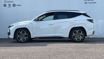 33260 : Hyundai Arcachon - Sipa Automobiles - HYUNDAI TUCSON N Line Executive - TUCSON IV - Blanc - Automate sequentiel - Diesel