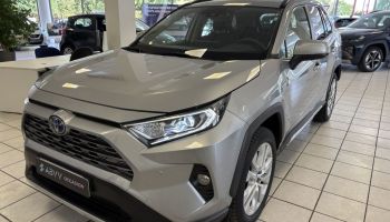95500 : Hyundai Gonesse - ABVV - TOYOTA RAV4 HYBRIDE MY20 Lounge - RAV4 V - Gris - Automate à fonct. Continu - Essence / Courant électrique
