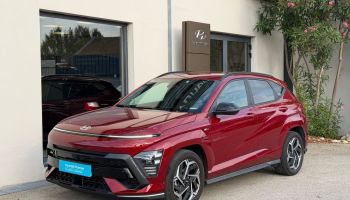 13200 : HYUNDAI Arles - Lexa Automobile - HYUNDAI KONA N Line Executive - KONA II - Rouge - Automate sequentiel - Essence / Courant électrique