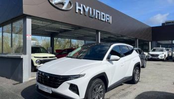 64100 : Hyundai Bayonne - Oceanic Auto - HYUNDAI Tucson - Tucson - Polar White - Traction - Hybride : Essence/Electrique