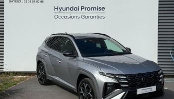 14100 : Hyundai Lisieux - Trajectoire Automobiles - HYUNDAI Tucson - Tucson - Shimmering Silver Métal - Traction - Hybride : Essence/Electrique