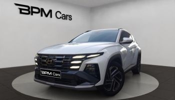 92250 : Hyundai La Garenne-Colombes - BPM Cars - HYUNDAI Tucson - Tucson - Serenity White Métal - Traction - Hybride : Essence/Electrique