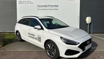 14100 : Hyundai Lisieux - Trajectoire Automobiles - HYUNDAI i30 SW - i30 SW - Serenity White métal - Traction - Essence