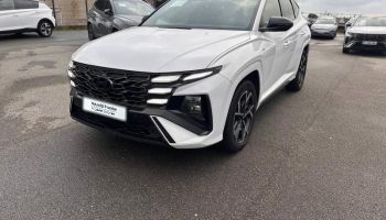 29200 : Hyundai Brest - Iroise Automobiles - HYUNDAI Tucson - Tucson - Serenity White Métal - Traction - Hybride : Essence/Electrique