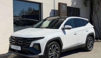 13200 : HYUNDAI Arles - Lexa Automobile - HYUNDAI TUCSON Executive - TUCSON IV - Blanc - Boîte automatique - Essence / Courant électrique