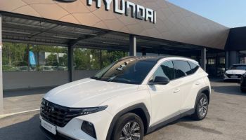 64100 : Hyundai Bayonne - Oceanic Auto - HYUNDAI Tucson - Tucson - Serenity White Métal - Traction - Hybride : Essence/Electrique