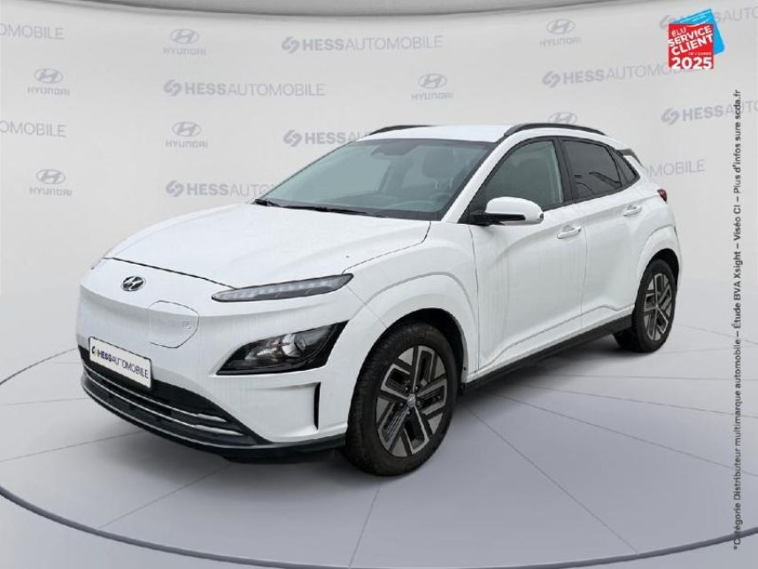 51100 : Hyundai Reims - HESS Automobile - HYUNDAI Kona - Kona - Chalk White Métal - Traction - Electrique