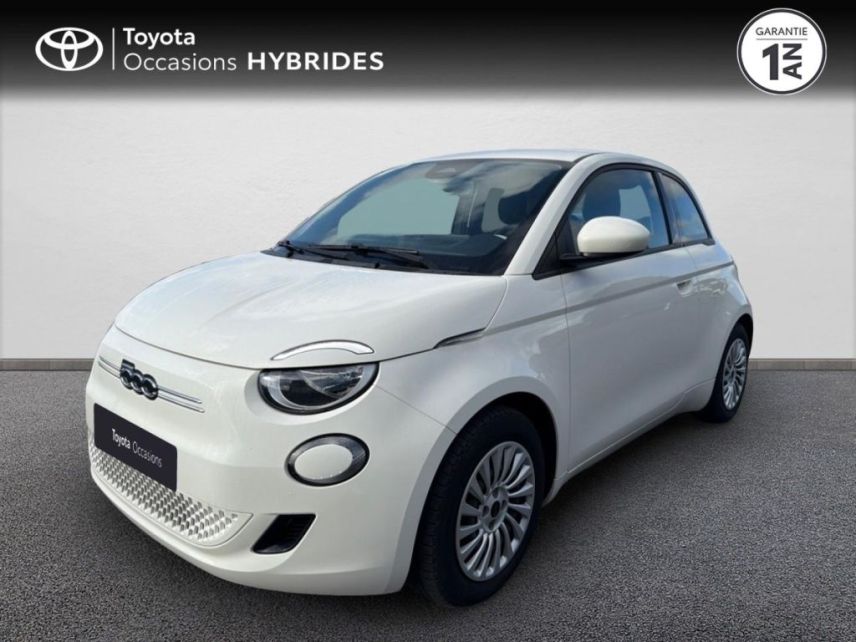 50000 : Hyundai Saint-Lô - GCA - FIAT 500 - 500 - Blanc - Traction - Electrique