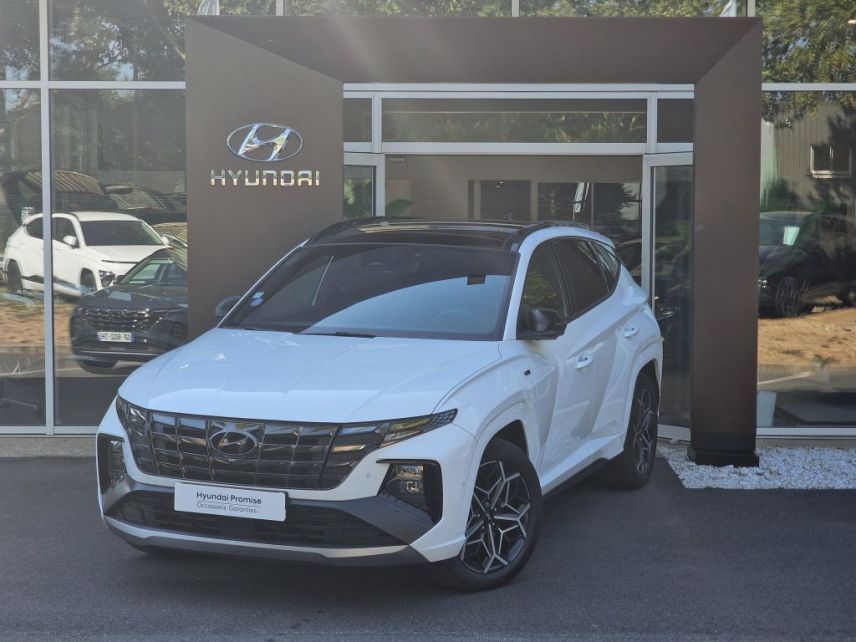 77240 : Hyundai Melun - CAP FOURNIER - HYUNDAI TUCSON N Line Executive - TUCSON IV - Blanc - Boîte automatique - Essence / Courant électrique