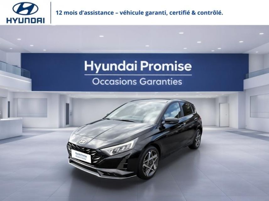 56600 : Hyundai Lorient - Auto Océane - HYUNDAI i20 - i20 - Phantom Black Métal - Traction - Essence