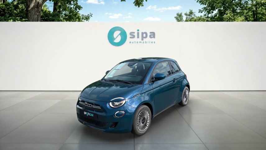 33140 : Hyundai Bordeaux Sud Villenave d'Ornon - Sipa Automobiles - FIAT 500e BERLINE MY22 SERIE 1 STEP 2 Icône - 500e BERLINE MY22 SERIE 1 STEP 2 - Ocean Green - Automate à fonct. Continu - Courant électrique