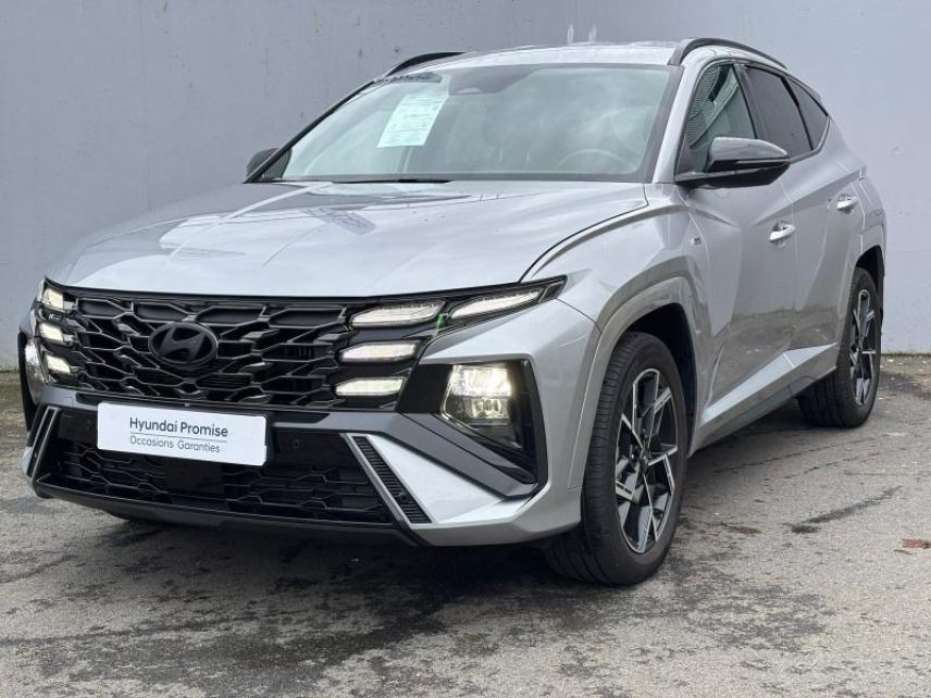 56600 : Hyundai Lorient - Auto Océane - HYUNDAI Tucson - Tucson - Shimmering Silver Métal - Traction - Hybride : Essence/Electrique