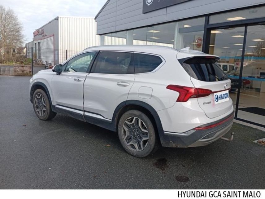 35400 : Hyundai Saint-Malo - GCA - HYUNDAI Santa Fe - Santa Fe - Glacier White Métal - Traction - Hybride : Essence/Electrique