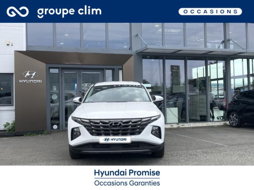 65000 : Hyundai - Groupe Clim - Tarbes - HYUNDAI Tucson - Tucson - Serenity White Métal - Traction - Hybride : Essence/Electrique