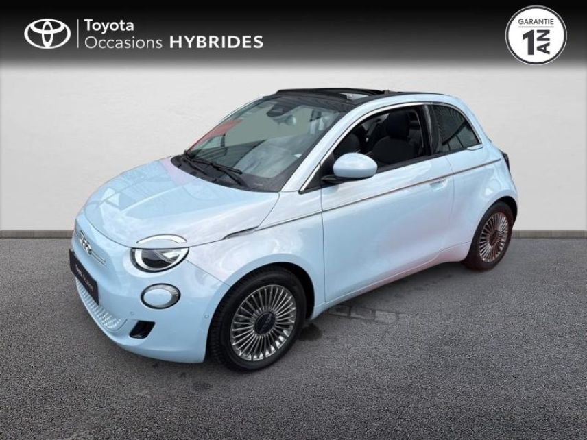 50000 : Hyundai Saint-Lô - GCA - FIAT 500C - 500C - Celestial Blue tri-couche - Traction - Electrique