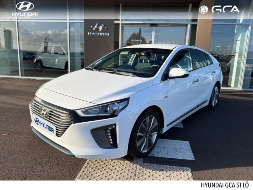 50000 : Hyundai Saint-Lô - GCA - HYUNDAI Ioniq - Ioniq - Polar White - Traction - Hybride : Essence/Electrique