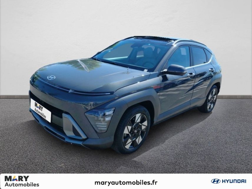 80330 : Hyundai Amiens - Mary Automobiles - HYUNDAI KONA HYBRID Executive + TO - KONA - Gris - Automate sequentiel - Essence / Courant électrique