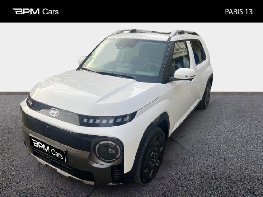 75013 : Hyundai Paris 13 - BPM Cars - HYUNDAI Inster Cross - Inster Cross - Atlas White - Traction - Electrique
