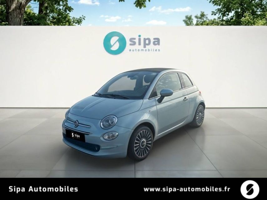31200 : Hyundai TOULOUSE NORD - AUTO NORD - FIAT 500C SERIE 8 EURO 6D-TEMP Star - 500 II - BLEU - Boîte manuelle - Essence sans plomb