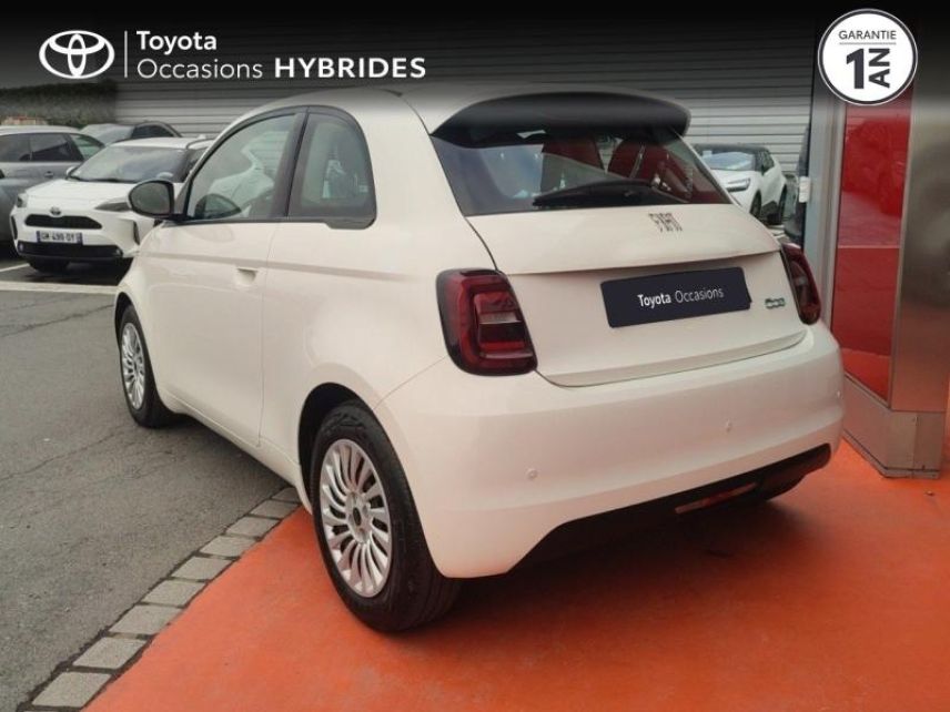 50000 : Hyundai Saint-Lô - GCA - FIAT 500 - 500 - Blanche - Traction - Electrique