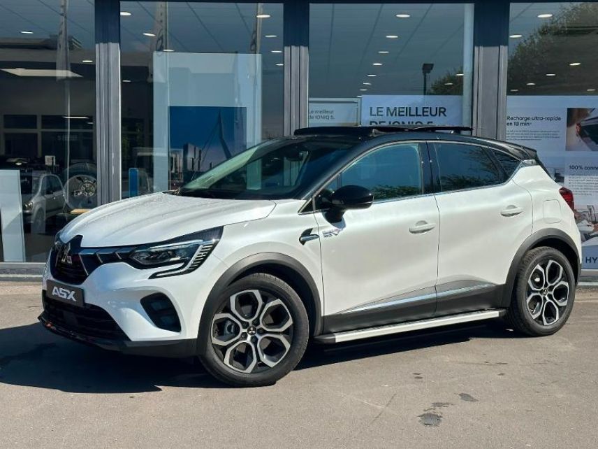 57100 : Hyundai Thionville - Théobald Automobiles - MITSUBISHI ASX - ASX - Cristal White spécial/Toit Noir - Traction - Hybride rechargeable : Essence/Electrique