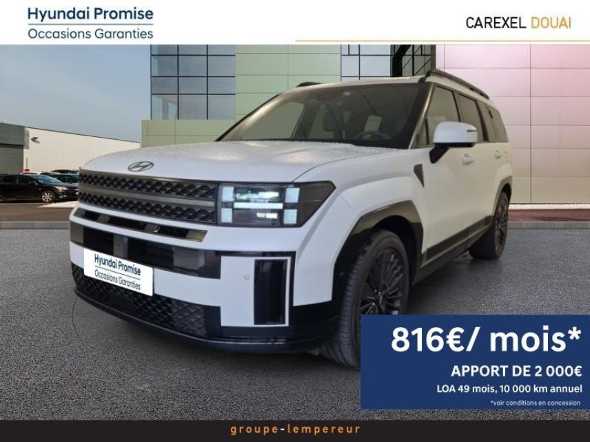 59187 : Hyundai Douai - Groupe Lempereur - HYUNDAI Santa Fe - Santa Fe - Creamy White Mate - Transmission intégrale - Hybride rechargeable : Essence/Electrique