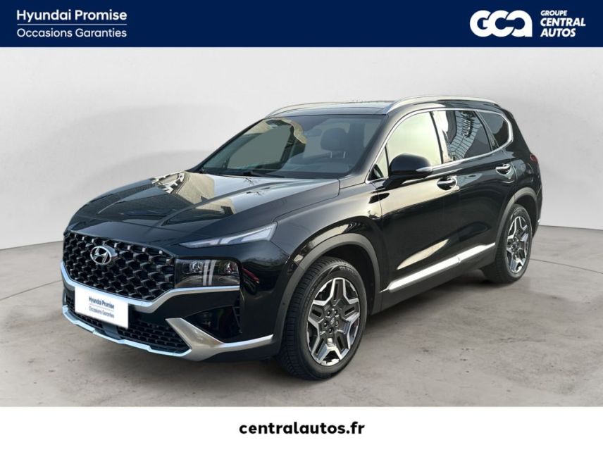 69190 : Hyundai Lyon Sud - Groupe Central Autos - HYUNDAI SANTA FE Executive - SANTA FE IV - Noir - Boîte automatique - Essence / Courant électrique