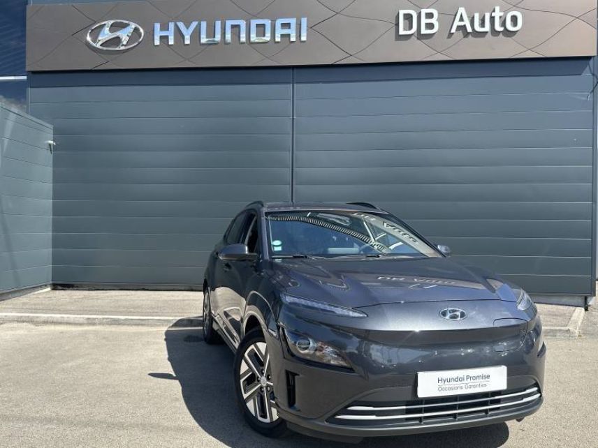 21300 : Hyundai Dijon - Privilège Automobiles - HYUNDAI KONA ELECTRIC Intuitive - KONA ELECTRIC (12/2020-08/2023) - GRIS FONCE - Automate à fonct. Continu - Courant électrique