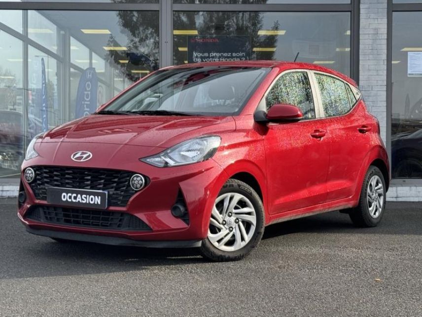 57200 : Hyundai Sarreguemines - Theobald Automobiles - HYUNDAI i10 - i10 - Dragon Red Métal - Traction - Essence