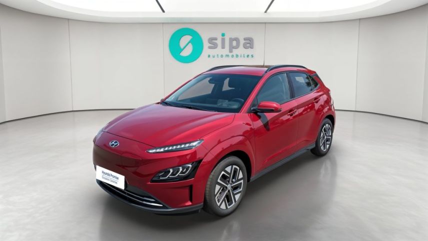 33140 : Hyundai Bordeaux Sud Villenave d'Ornon - Sipa Automobiles - HYUNDAI KONA ELECTRIC Creative - KONA ELECTRIC (12/2020) - Rouge - Automate à fonct. Continu - Courant électrique