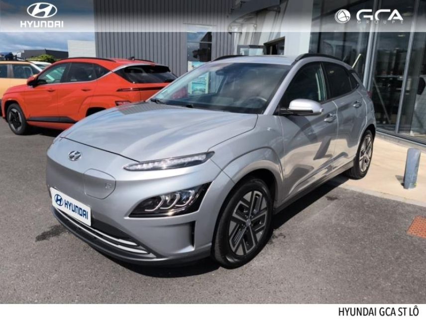 50000 : Hyundai Saint-Lô - GCA - HYUNDAI Kona - Kona - Shimmering Silver Métal - Traction - Electrique