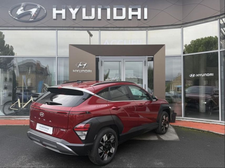 19100 : Hyundai Brive-la-Gaillarde - Garage Pouget - HYUNDAI Kona - Kona - Ultimate Red métallisé - Traction - Hybride : Essence/Electrique